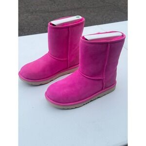 UGG Kid's Classic II Dyed Shearling Boots - Rock Rose Size 3